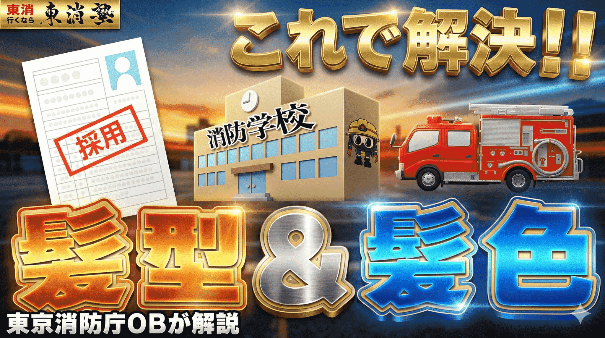 消防士に髪型の規則はある?面接時・消防学校時のおすすめ髪型も紹介