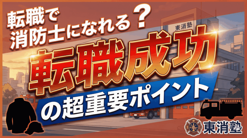 消防士は転職でなれる？転職成功するには？