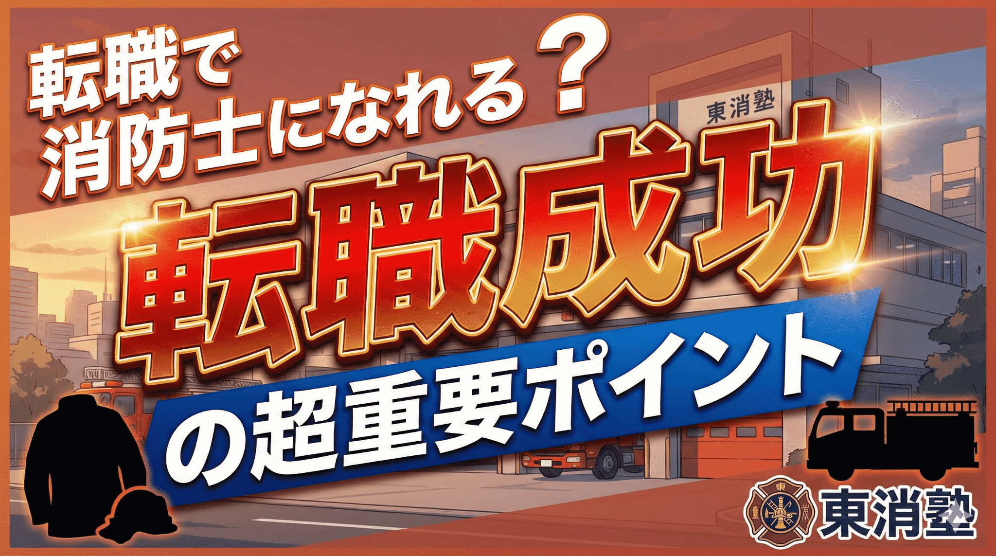 消防士は転職でなれる？転職成功するには？