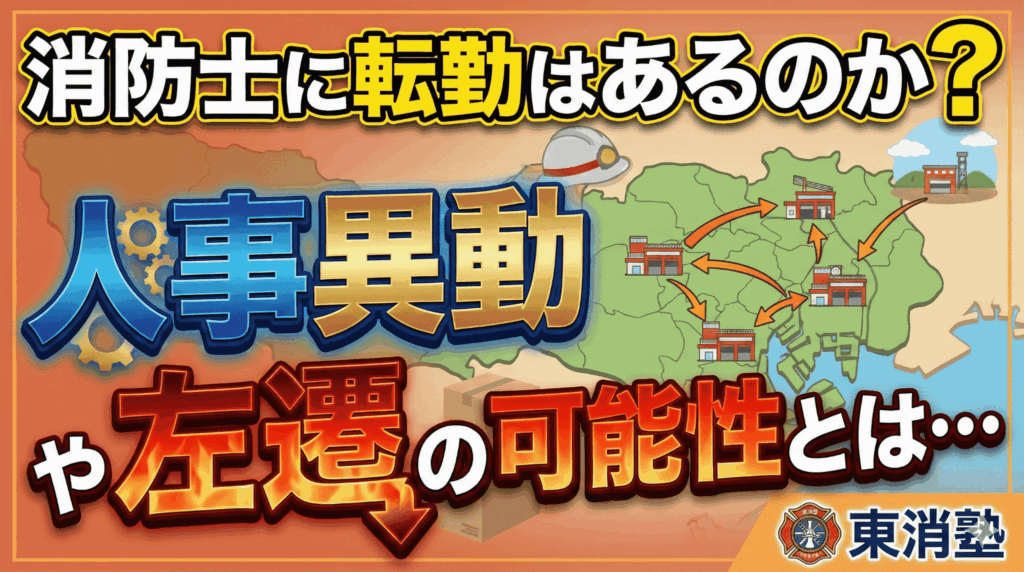 消防士に転勤はある？時期や頻度について詳しく解説