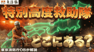 特別高度救助隊はどこにある?救助隊ごとの違いや配置基準などを東京消防庁OBが解説